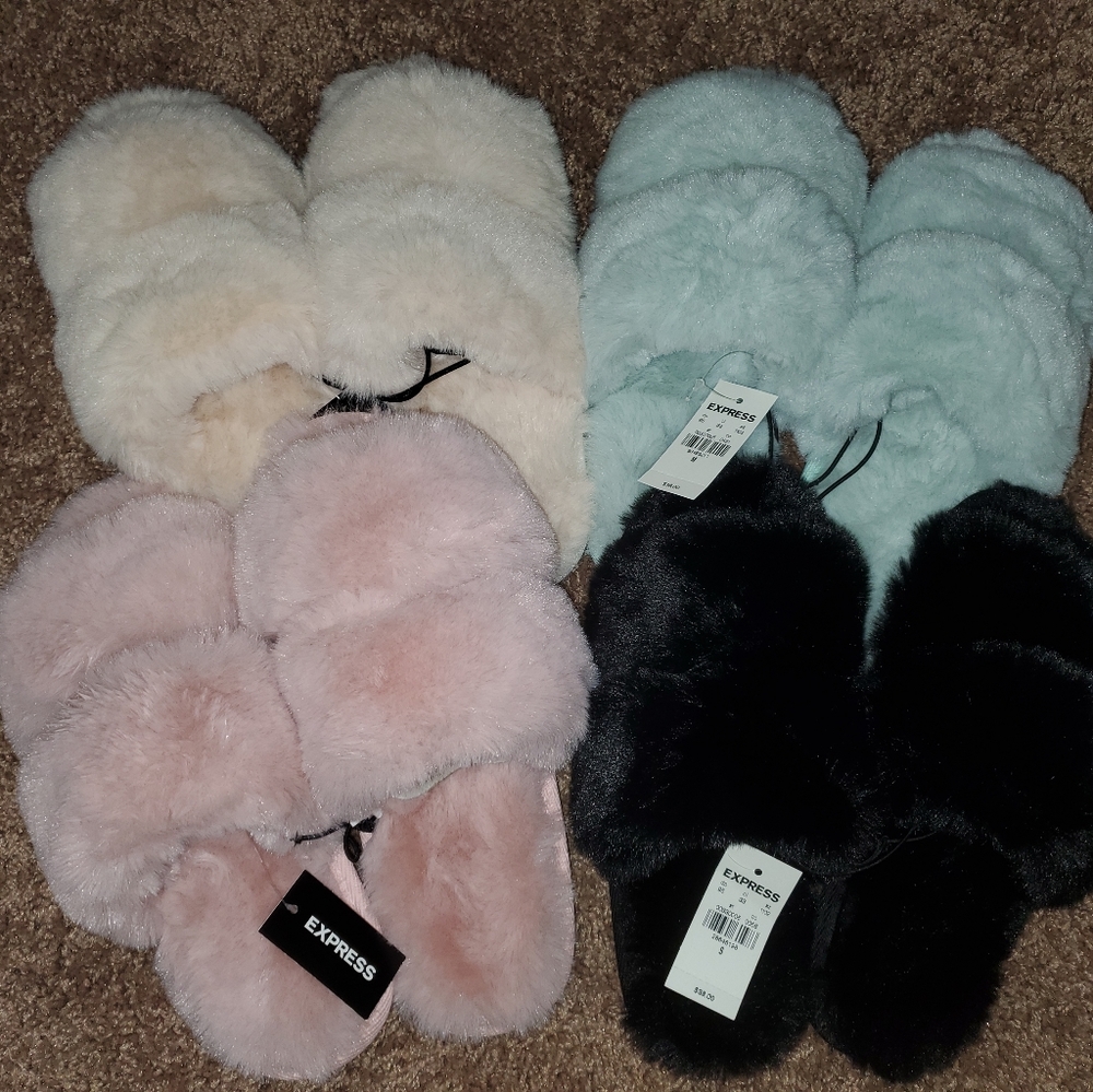 Express Fluffy Slippers